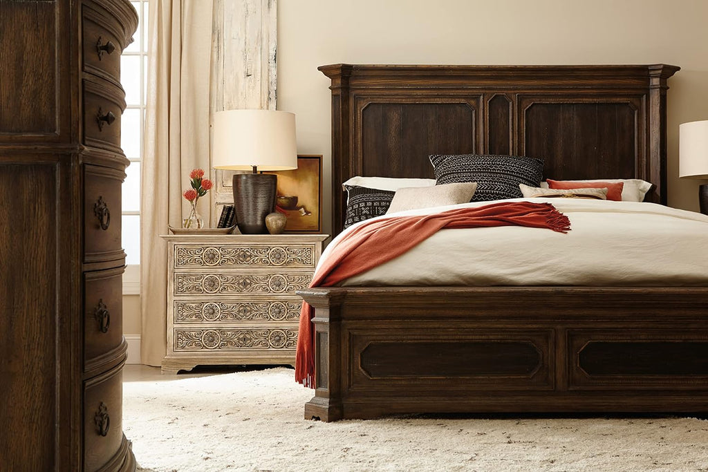Brown/Black Queen Headboard Y22880