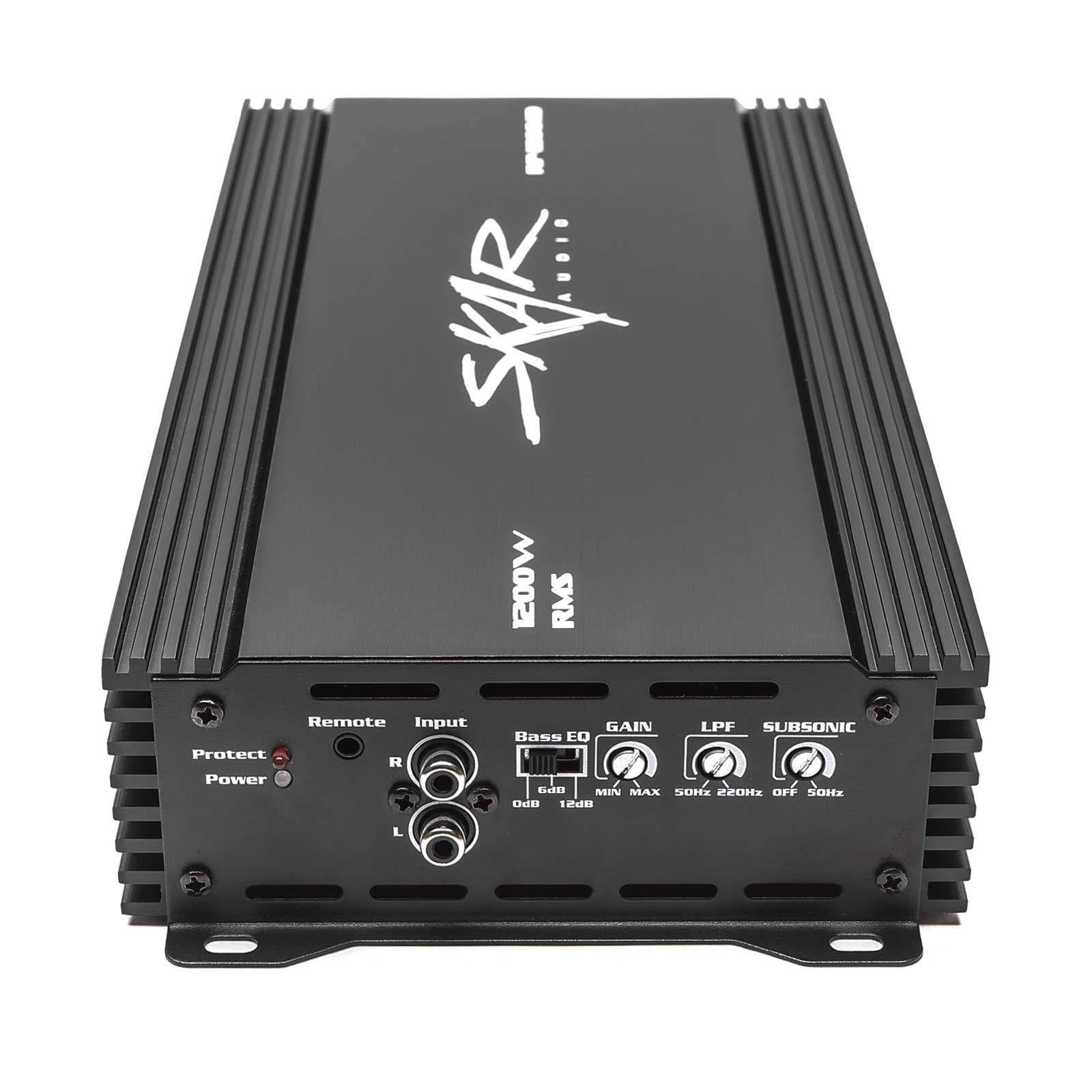 Monoblock 1200-Watt Class D Subwoofer Amplifier H373134