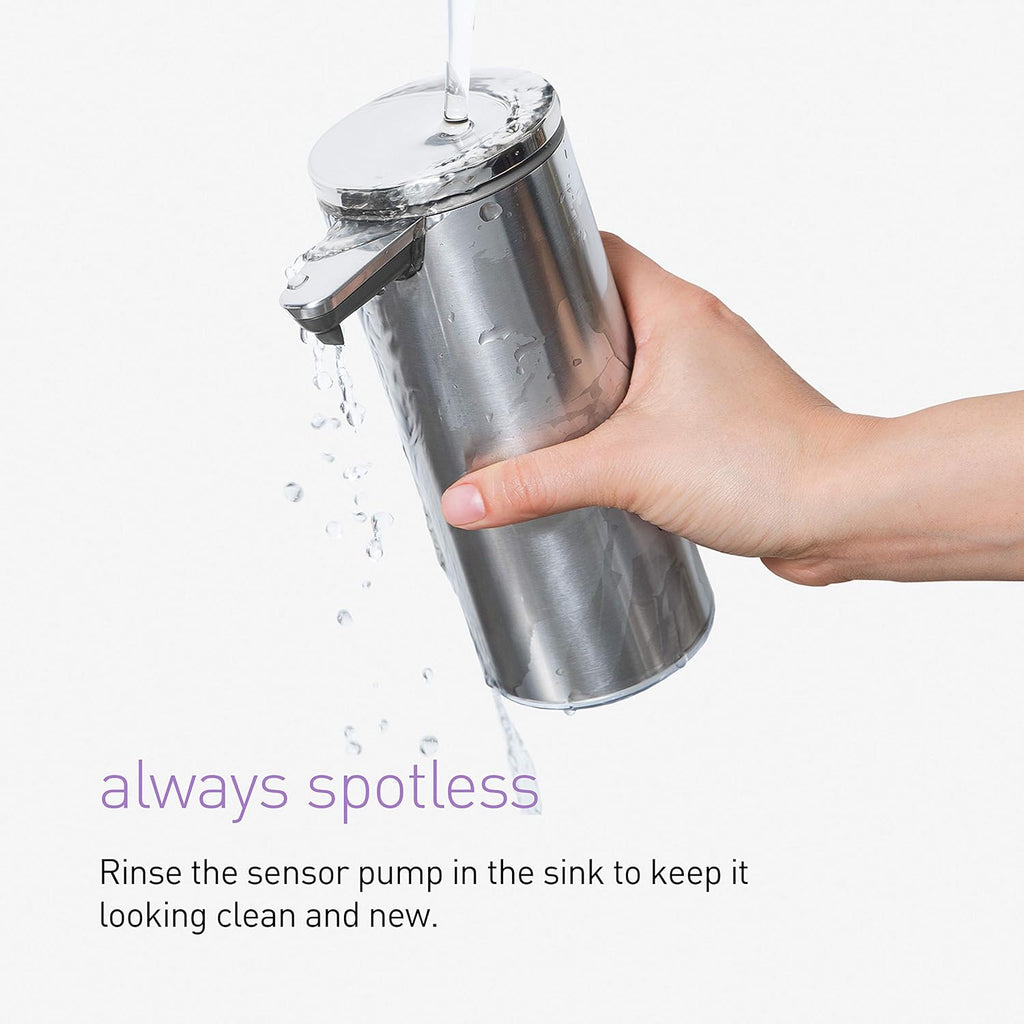 9 oz Touch-Free Rechargeable Sensor Liquid Soap Pump Dispenser N279923