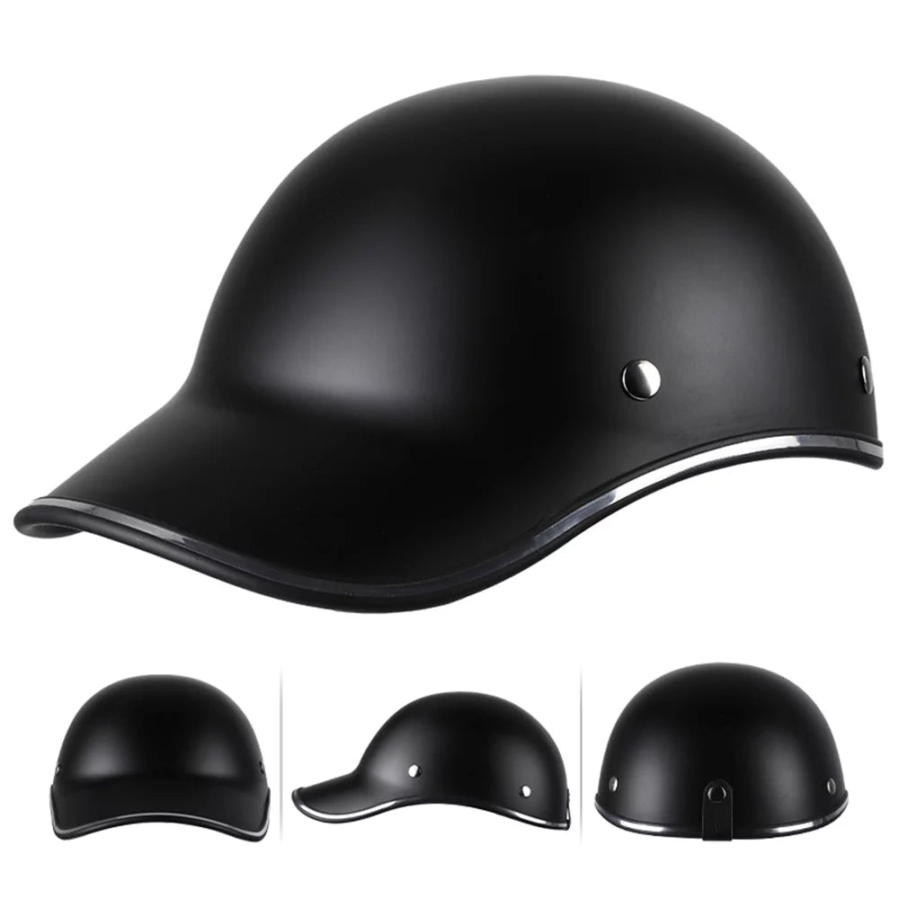 Adjustable Strap Motorcycle Half Helmet M6835