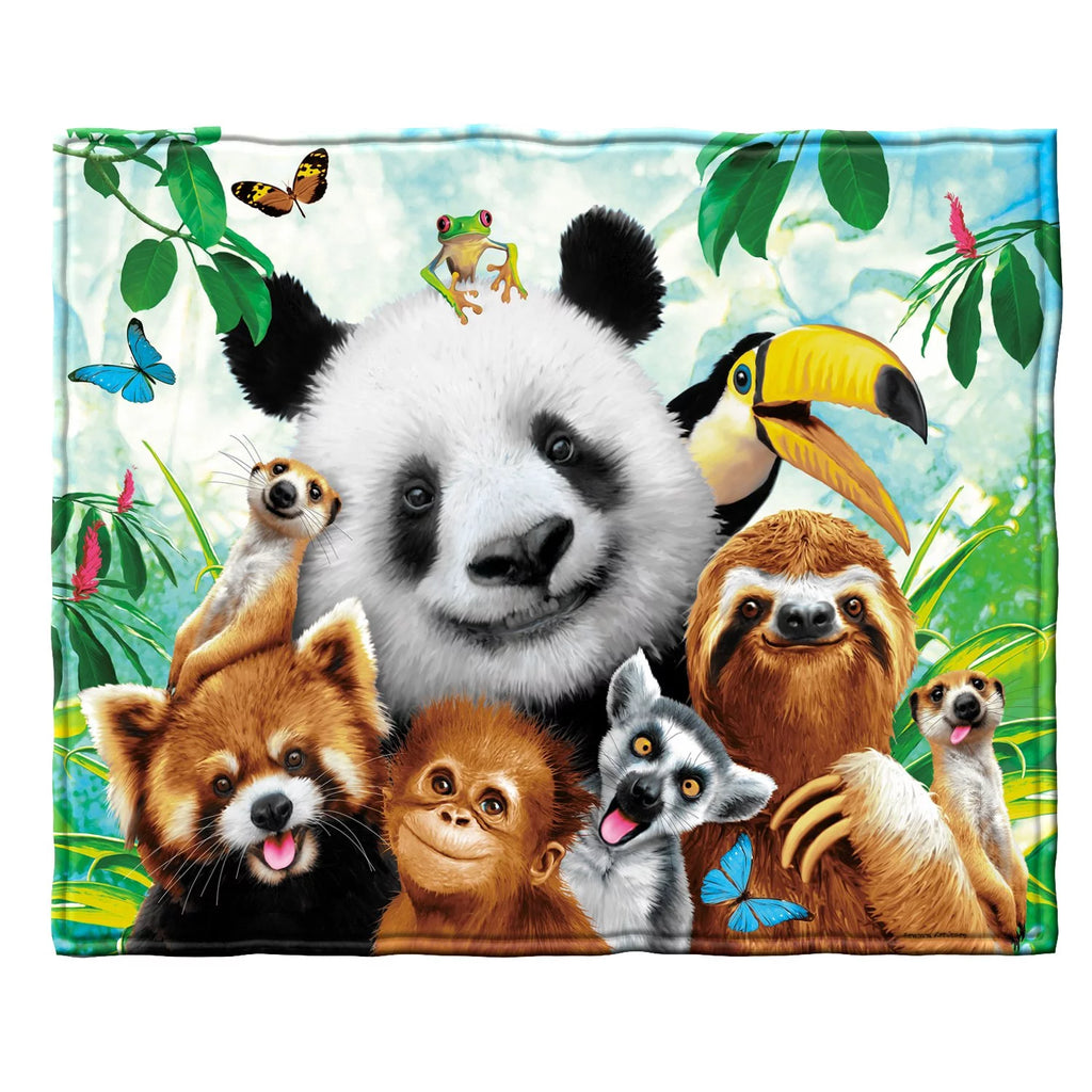 Super Soft Plush Fleece Throw Blanket P623789
