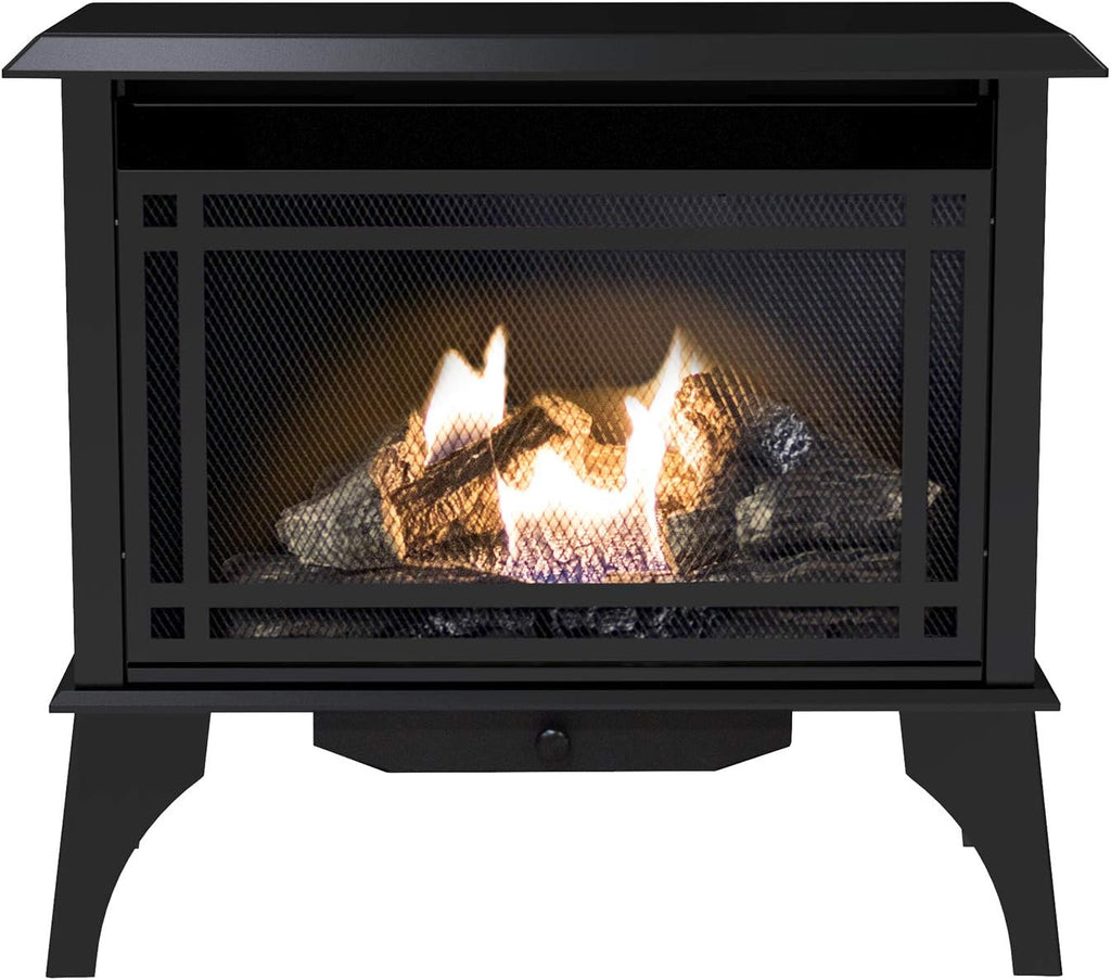 30,000 BTU 32" Black Gas Vent Free Stove U835