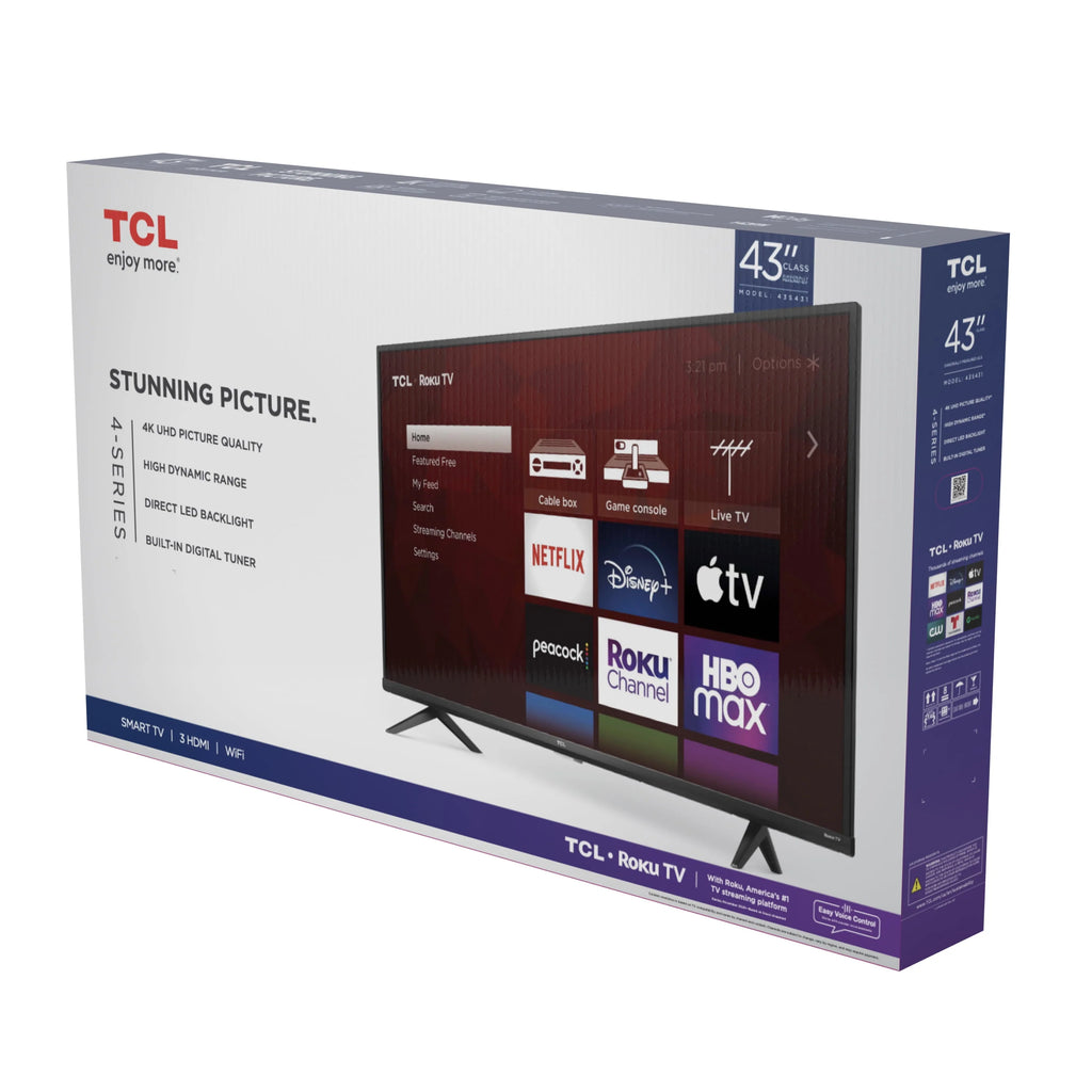 43 Class 4K UHD HDR Smart TV G942