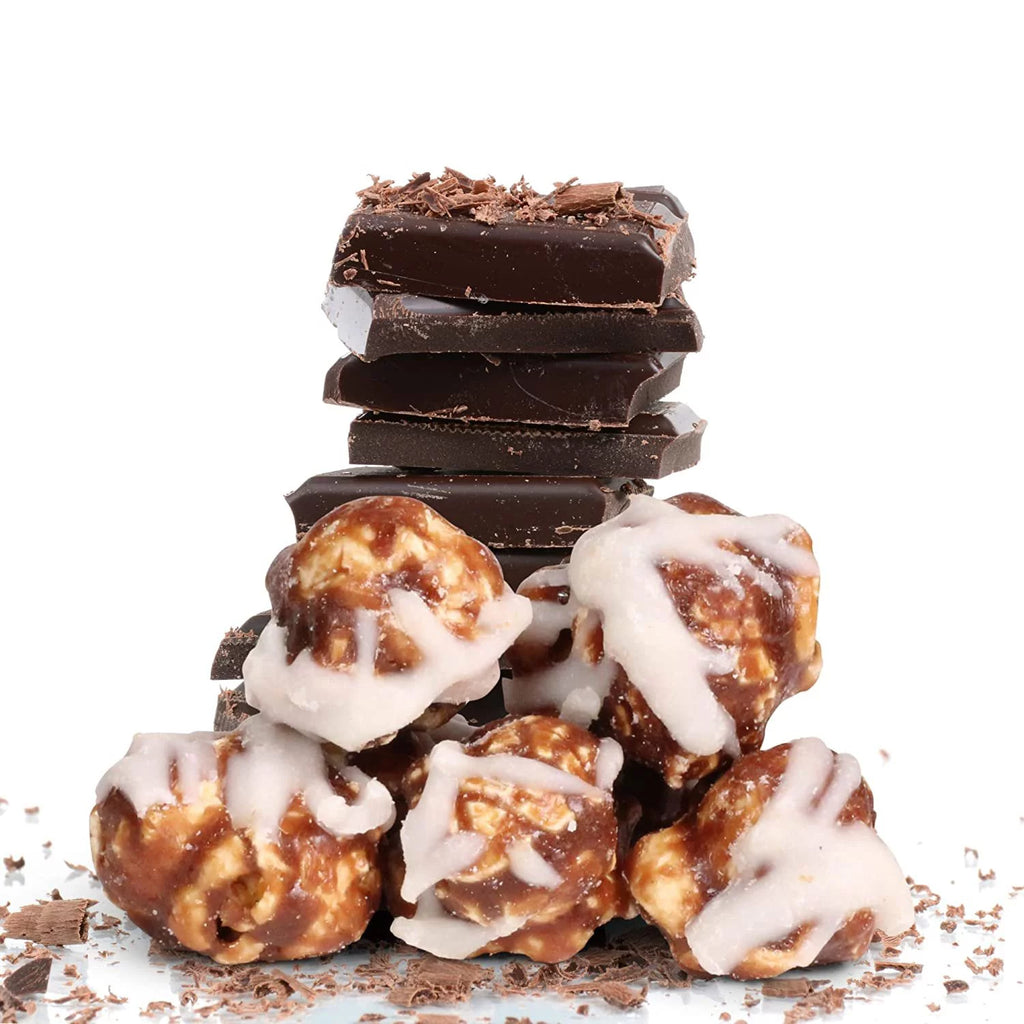 16 Oz Chocolate Swirl Popcorn W254