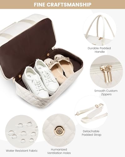 Travel Bag with Shoe Compartment, 3 Pcs Set R30023