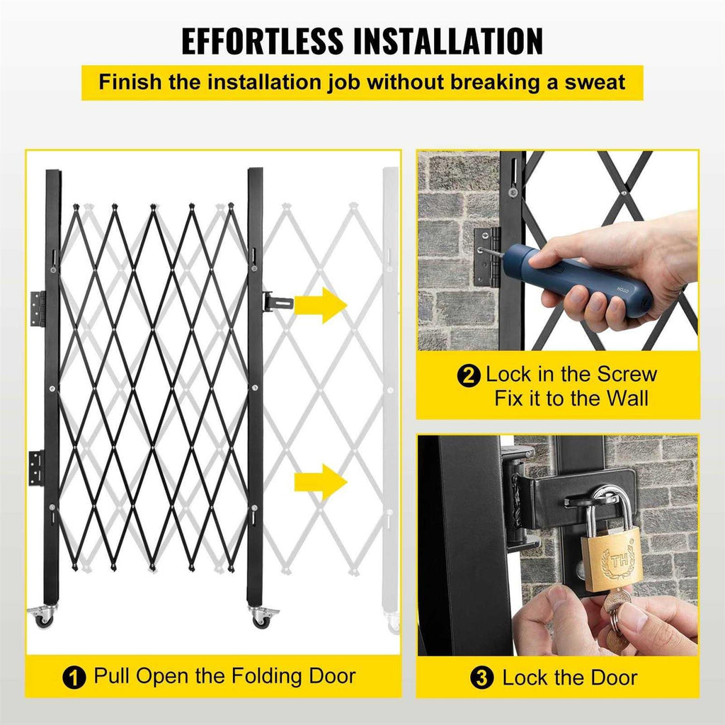 Single Folding Security Gate V240062