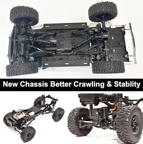 1/16 Scale RC Rock Crawler 4x4 Remote Control Pickup Truck I304