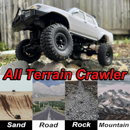 1/16 Scale RC Rock Crawler 4x4 Remote Control Pickup Truck I304