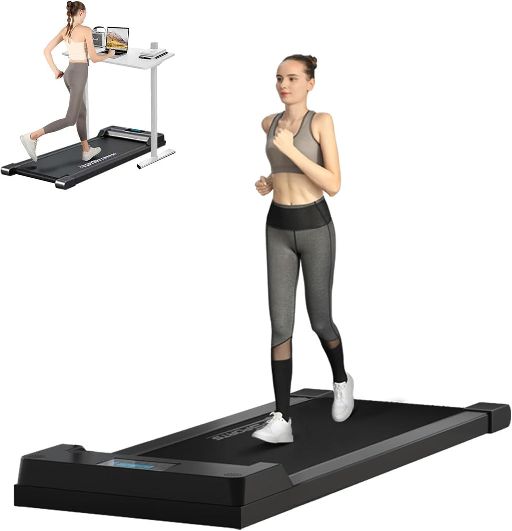 2.5HP Portable Under Desk Treadmill with Remote Control V745699