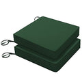 Beige Waterproof Outdoor Seat Cushions Set of 2 R123