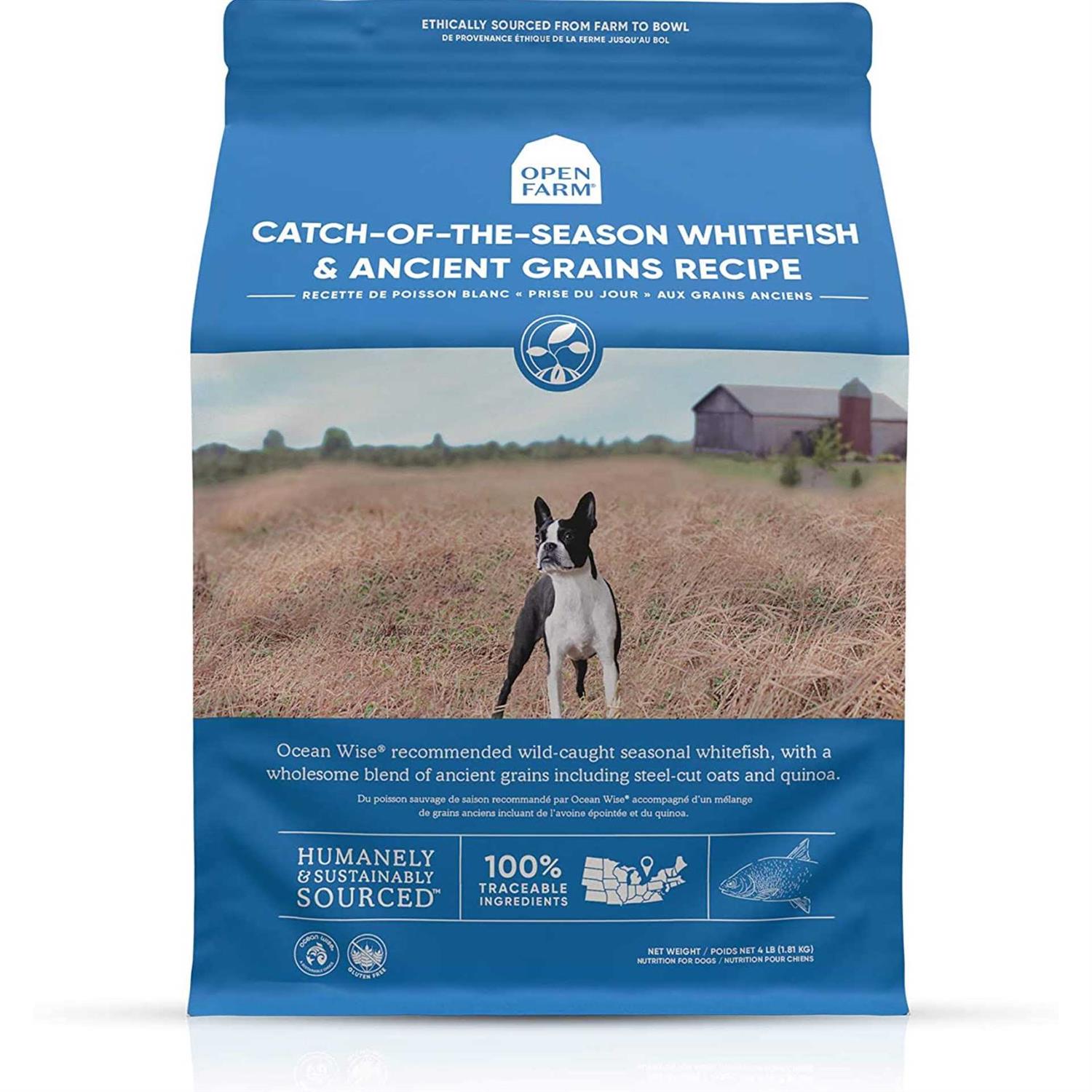 Whitefish & Ancient Grains Dry Dog Food B290296