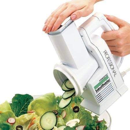 White Electric Slicer Shredder B5695