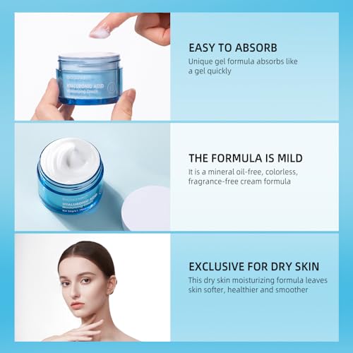 Hyaluronic Acid Moisturizing Water Gel, 1.76 Oz B334