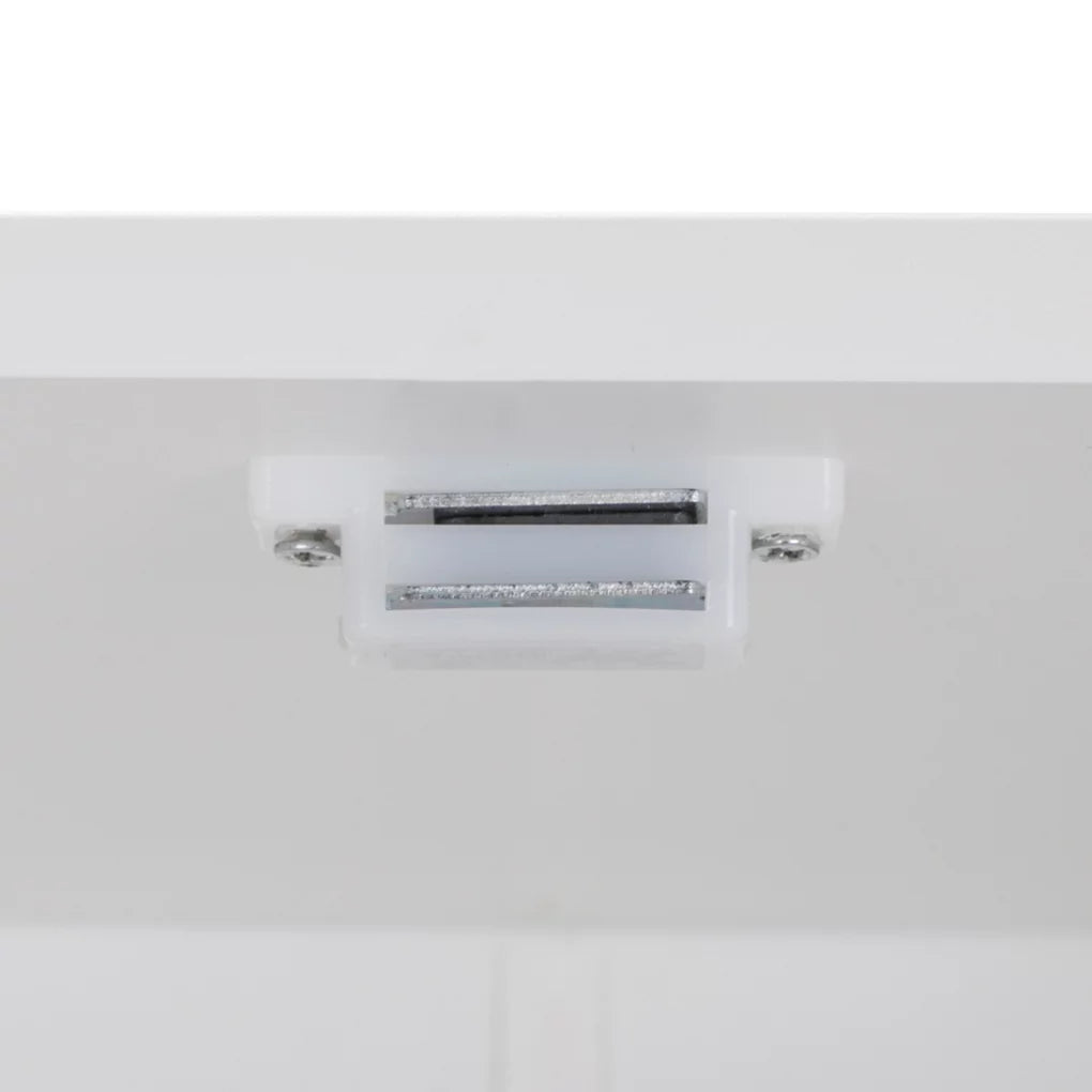 Wooden Bathroom Cabinet with Double Doors and Shelves R3472