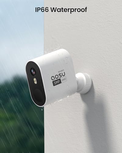 5MP Ultra HD Wireless Security Camera System, 2 Camera Kit with 166° Wide Angle, 240-Day Battery Life, Spotlight Camera, 32G Local Storage N58432