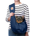Small Dog Sling Carrier with Adjustable Strap (Black) R9643