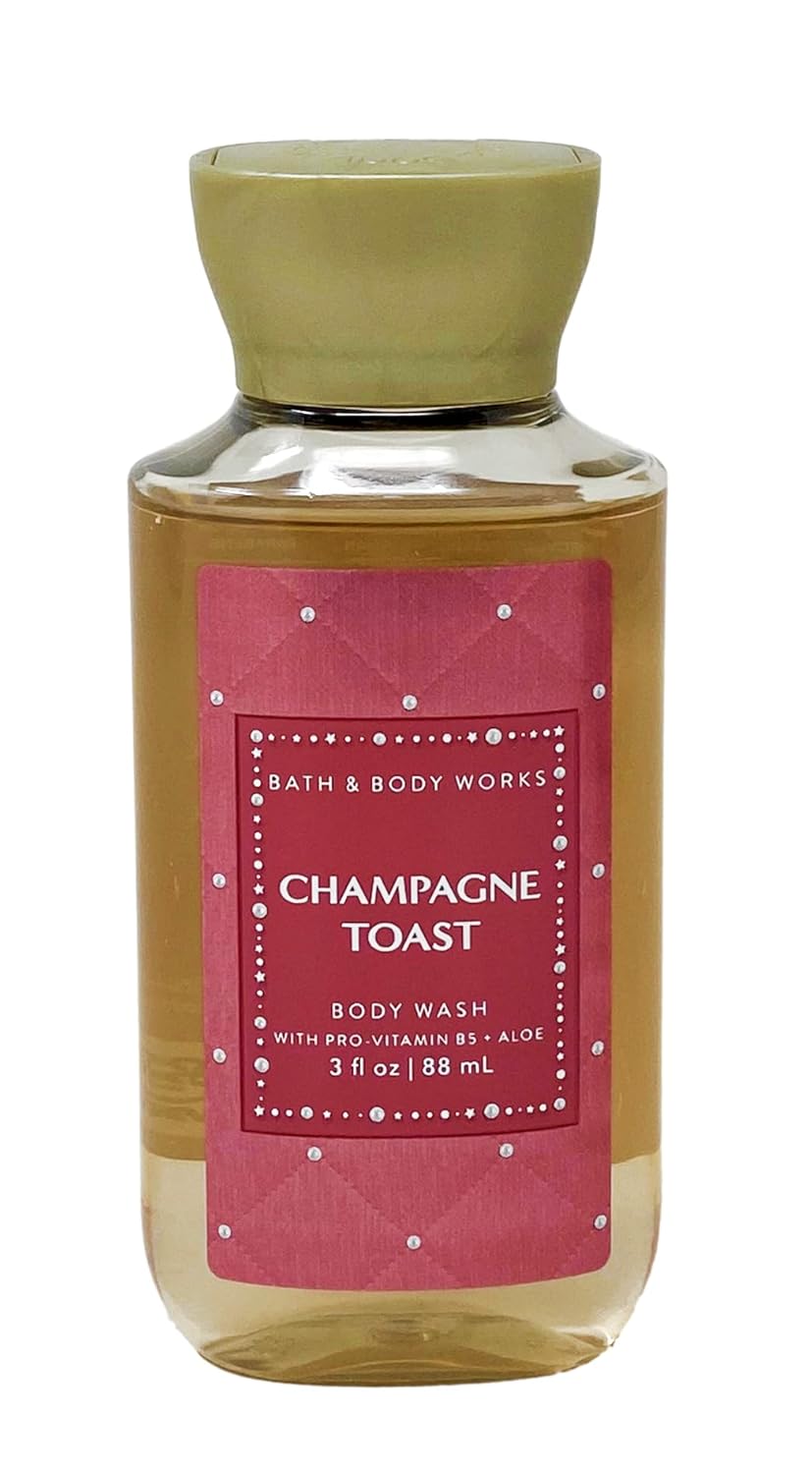 Champagne Toast Mini Gift Set Fine Fragrance Mist Body Lotion Body Wash Sample Soap C2598