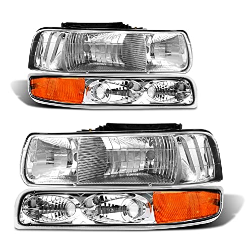 Chrome Housing Headlamps Set V403807
