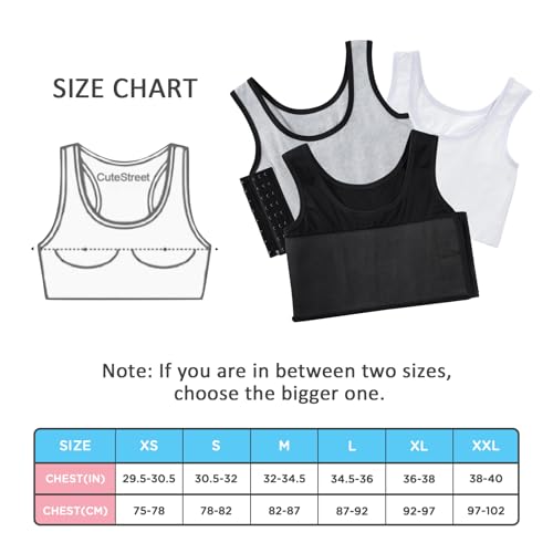 Adjustable Compression Chest Binder Tank Top X7449