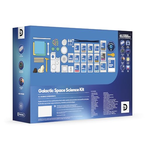 61 Experiment STEM Science Kit with DIY Telescope W7442