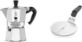3 Cups (4.4 Oz - 130 Ml) Aluminium Stovetop Espresso Maker J199