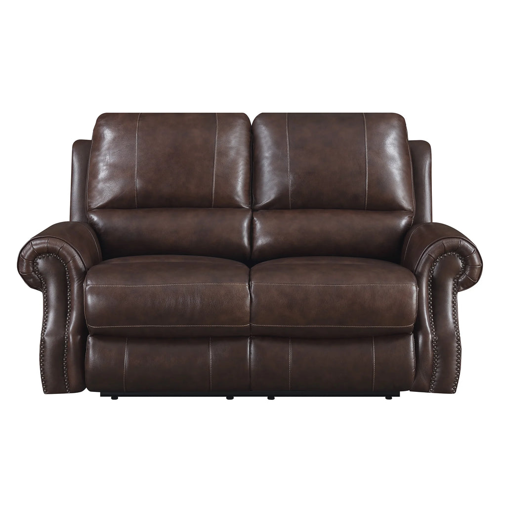 Saddle Brown Power Motion Loveseat Z89772