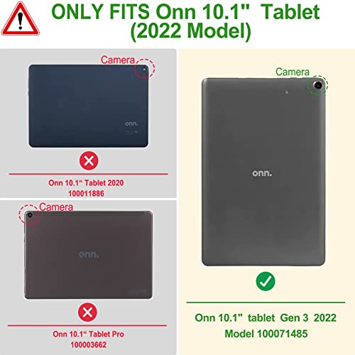 Glitter Pink Folio PU Leather Stand Cover for 10.1'' Tablet T859499