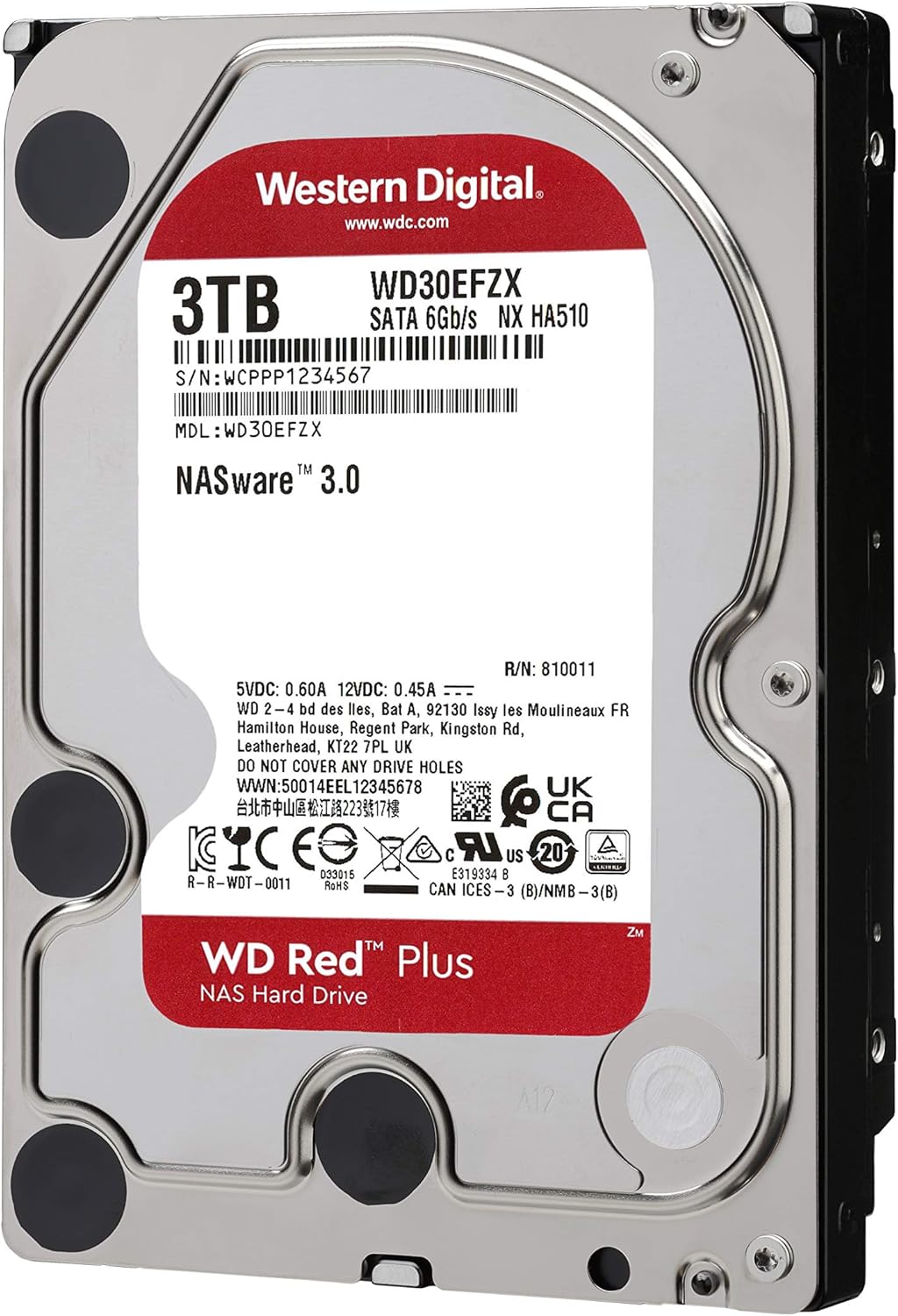 6TB NAS Internal Hard Drive HDD C4609