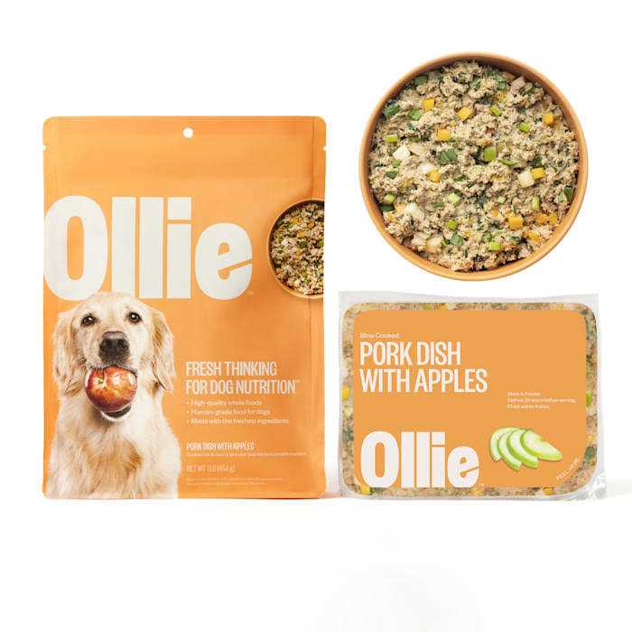 Frozen Dog Food with Pork and Apples S320