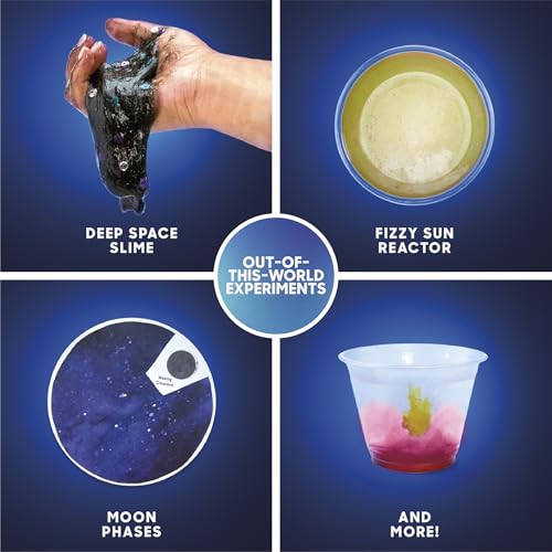 61 Experiment STEM Science Kit with DIY Telescope W7442