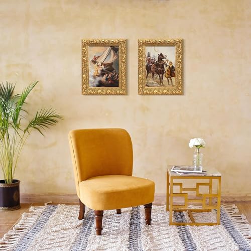 Antique Gold Solid Wood Frame for Canvas Paintings K7903