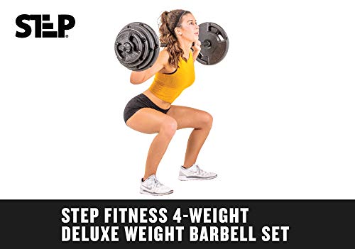 4-Weight Deluxe Barbell Set M3329