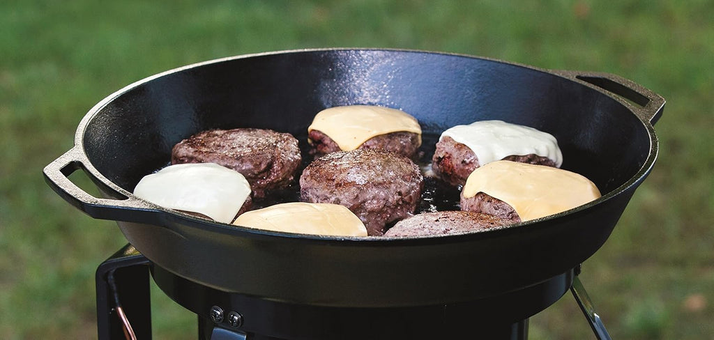 17 Inch Pre-Seasoned Cast Iron Skillet V28836