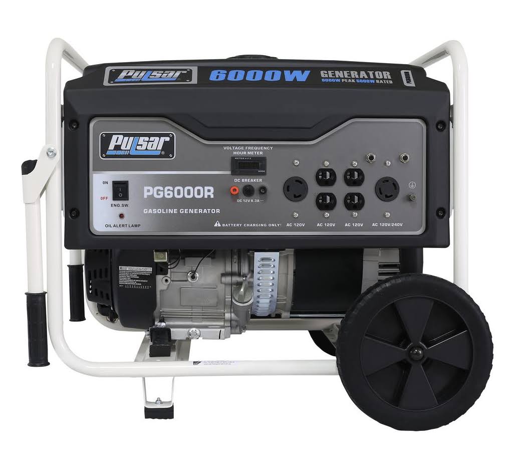 6,000 Peak Watt Gas-Powered Portable Generator G46441