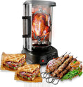 Countertop Vertical Rotating Oven with Heat Resistant Door F807