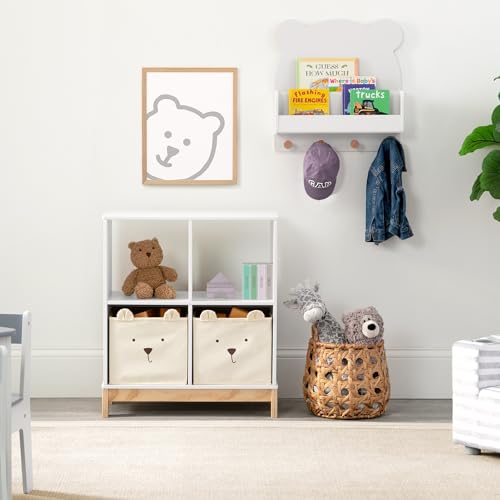 Bianca White Natural 4-in-1 Convertible Crib S93449