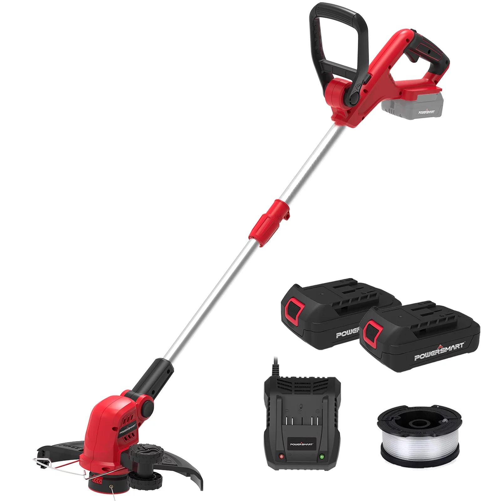 20V 12-inch Cordless String Trimmer with 2 Ah Battery and Charger Z125841
