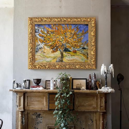 Antique Gold Solid Wood Frame for Canvas Paintings K7903