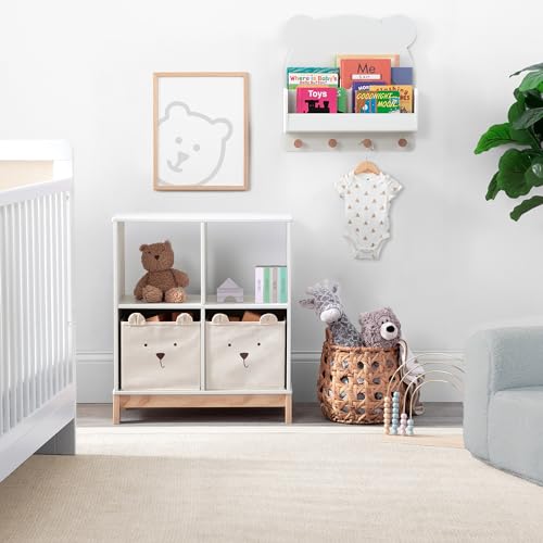 Bianca White Natural 4-in-1 Convertible Crib S93449