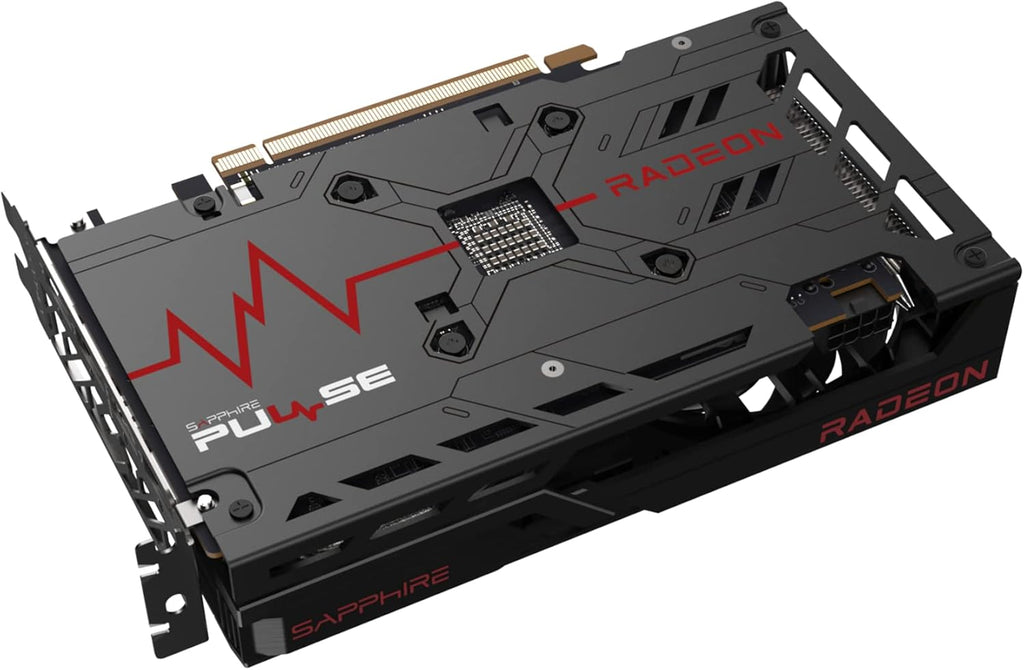 8GB GDDR6 AMD Radeon RX 6600 Graphics Card Black D301