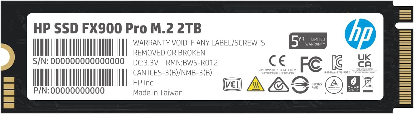 1TB NVMe GEN4 M.2 2280 3D TLC NAND Internal Solid State Drive Y67318