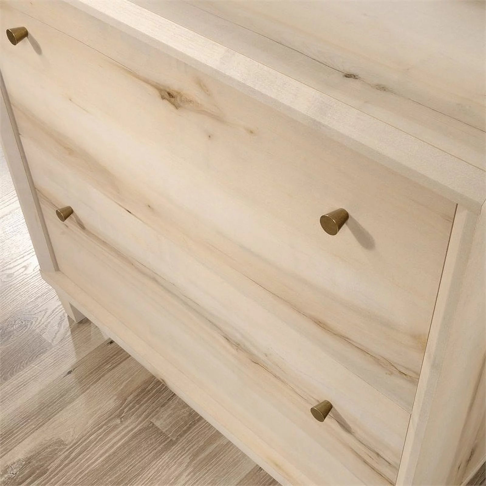 Contemporary Engineered Wood Lateral File Cabinet in Maple W923