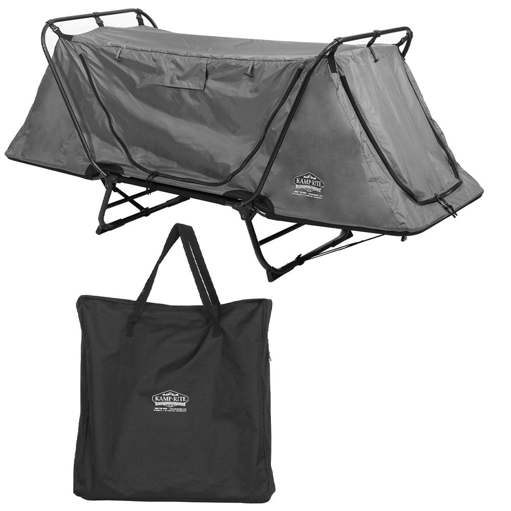 1 Person Tent Cot Bed Bundle with Storage Bag X403