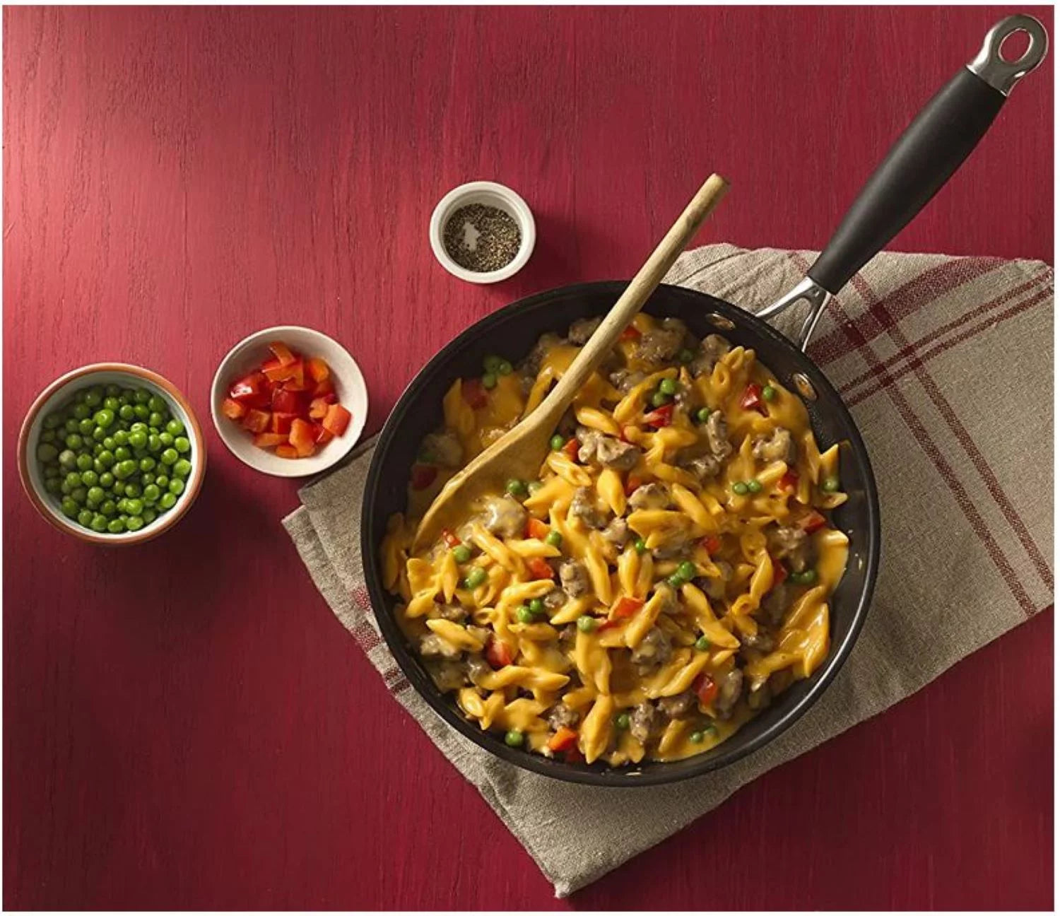 4.8 oz Deluxe Cheesesteak Pasta & Sauce Mix, Quantity of 8 A48796