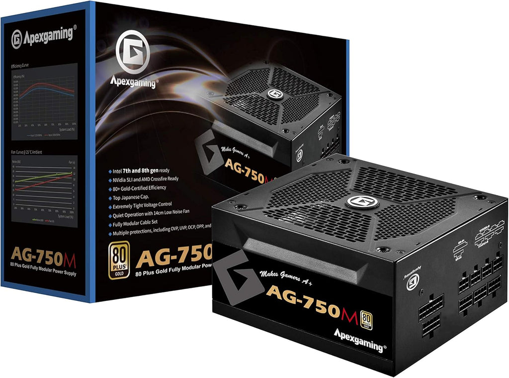 750W Fully Modular 80+ Gold PSU L9283