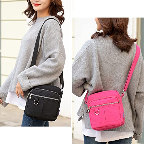 Nylon Waterproof Crossbody Shoulder Bag Z9384