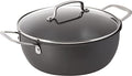 Black 5-Quart Nonstick Hard-Anodized Chili Pot with Cover M3911
