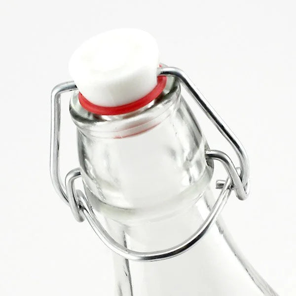 8.5oz Swing Top Glass Bottles 12-pack H784176