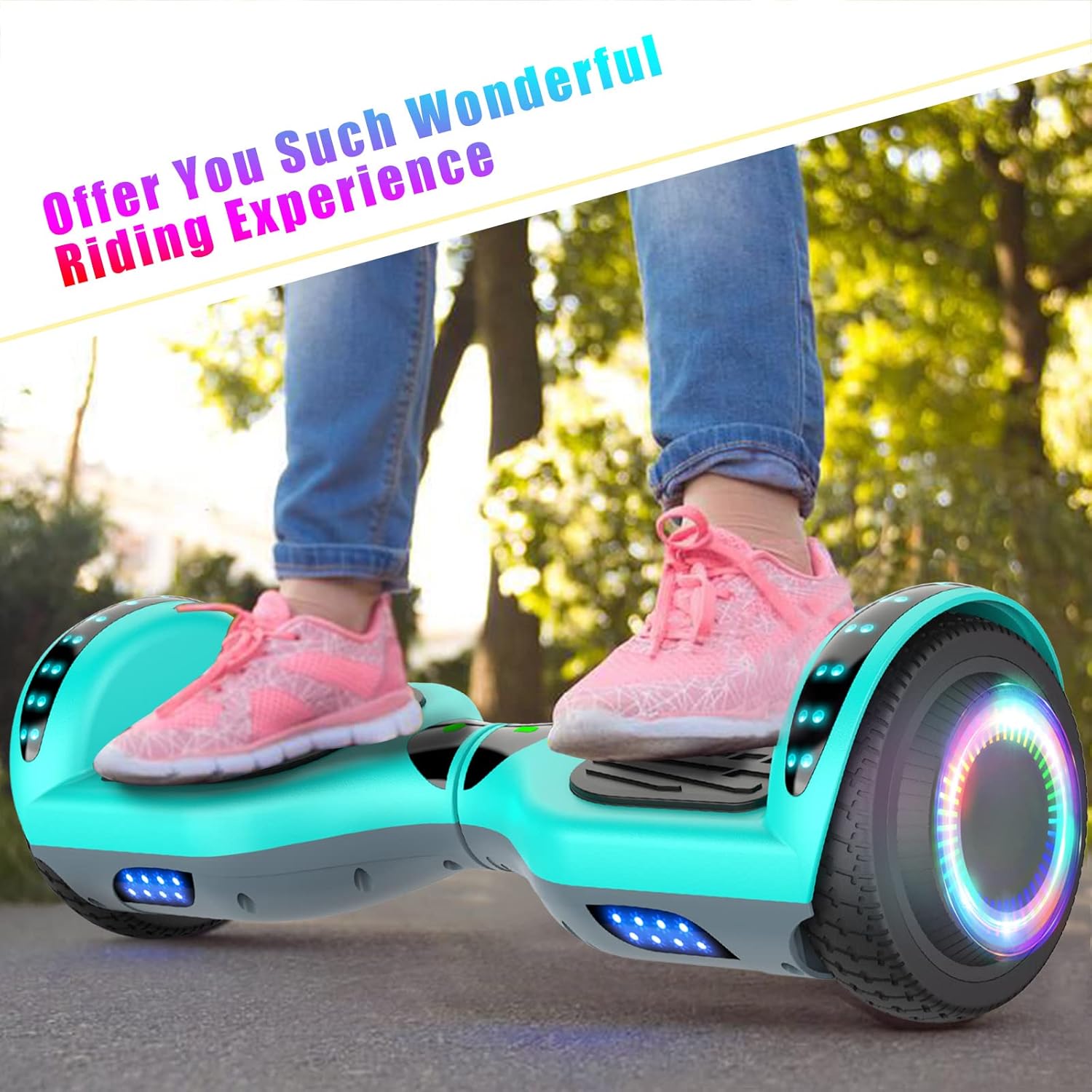 6.5" Two-Wheel Self Balancing Hoverboard (Blue) K50232