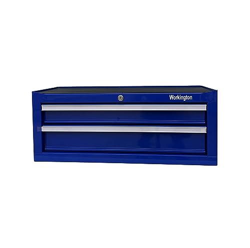 Blue 2 Drawer Metal Tool Chest Z647